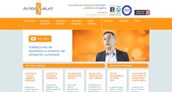 Desktop Screenshot of ambisalud.es